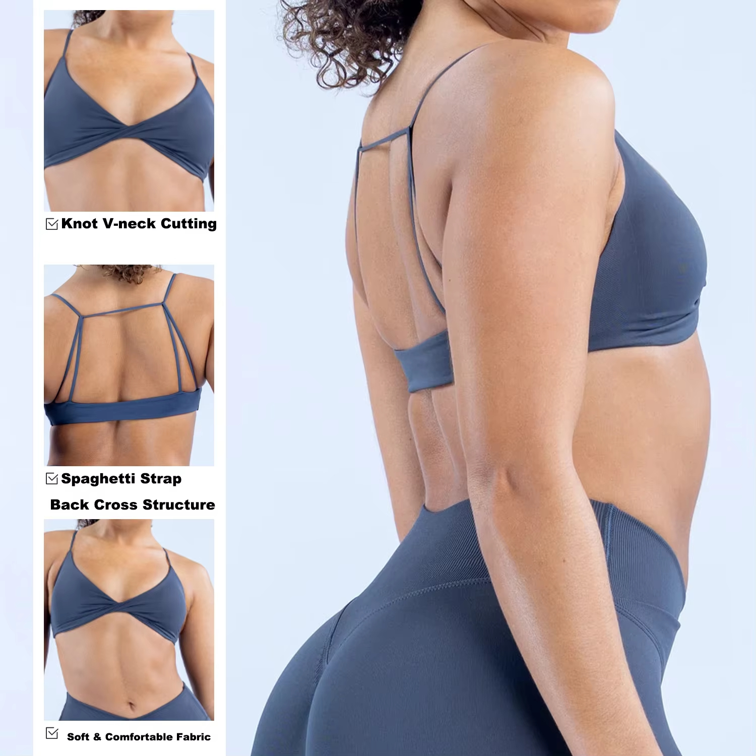 Sports Bra High Impact - Impact Vision Womens Cross Back Sports
