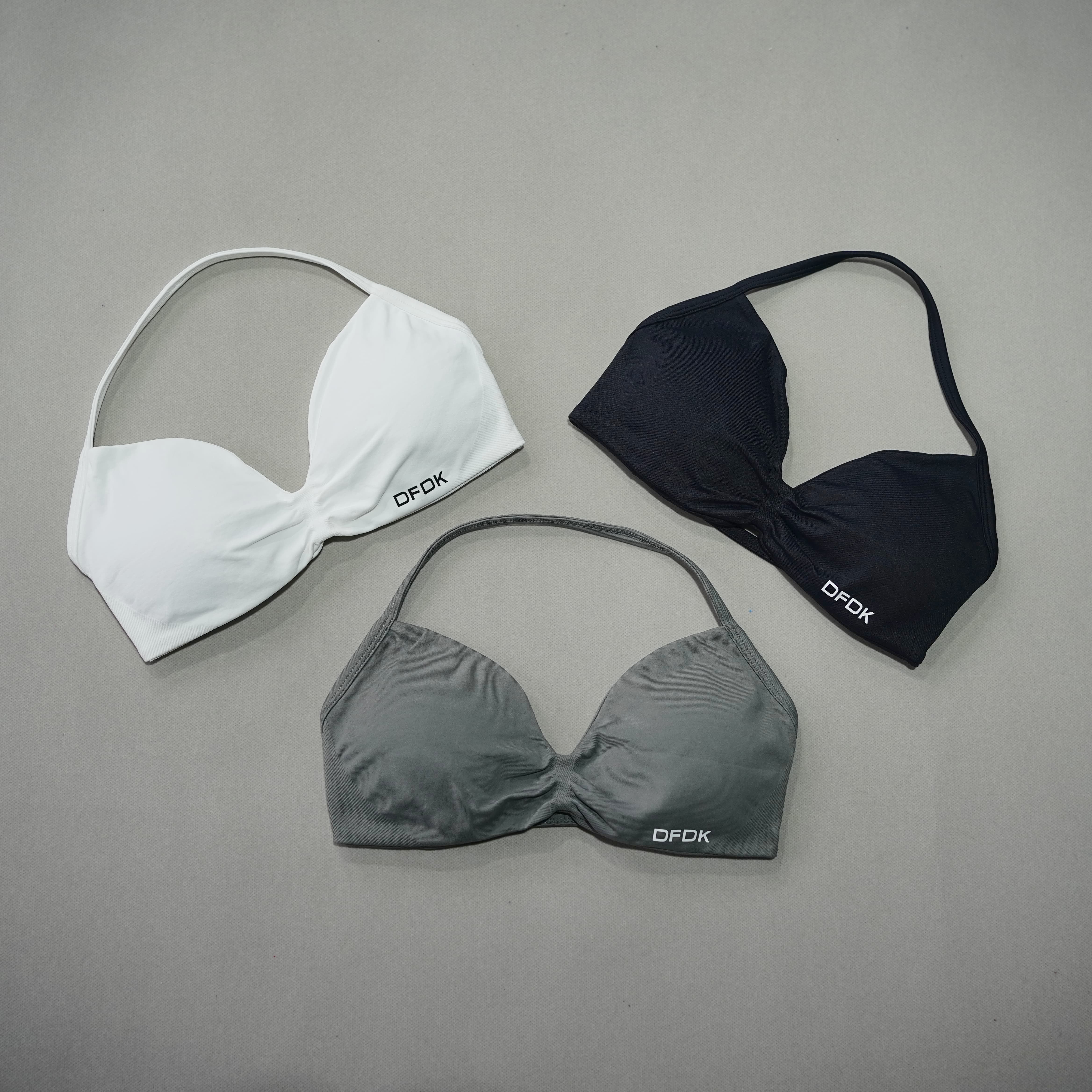Push Up Bra Padded - DFDK Women High Support Backless Sports