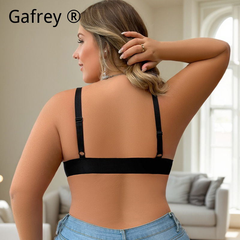 Plus Size Women French Lace Wi - Bralette Wireless Soft avis et prix