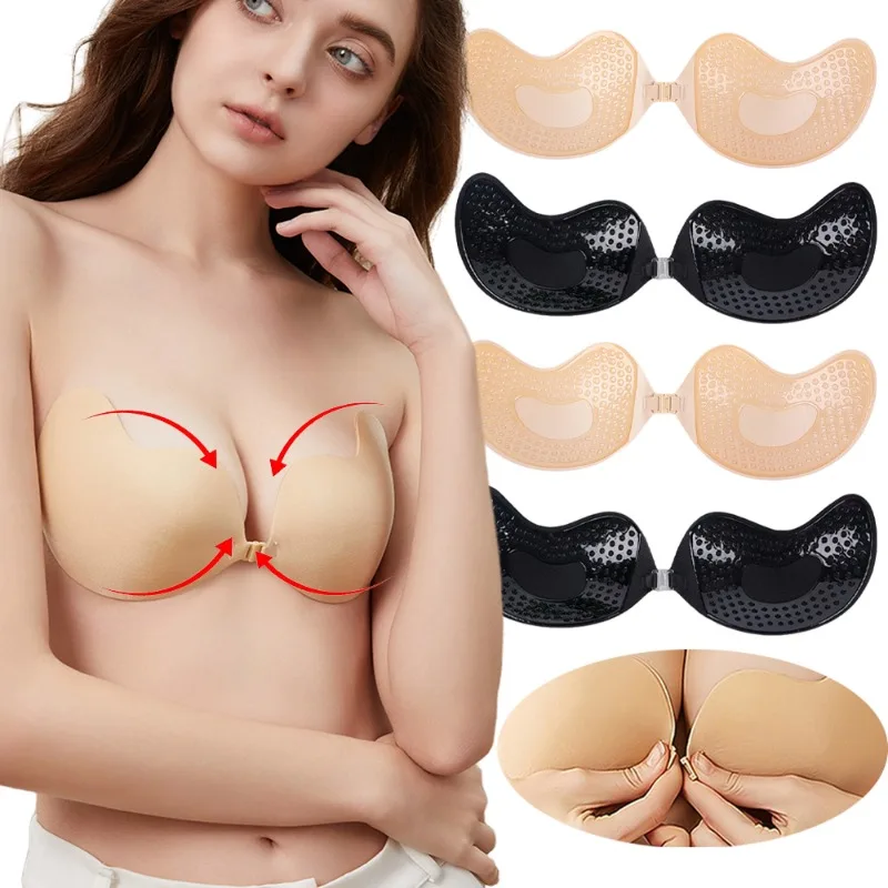 1/2Pc Invisible Push Up Bra Su - Strapless Bra Backless avis et prix