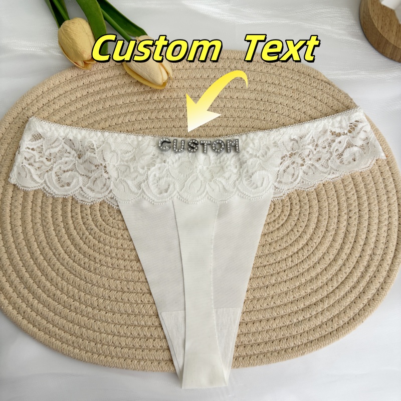 Personalized Custom Thong Name - Thong Bikini Women avis et prix