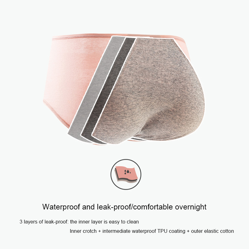 Cotton Menstrual Panties Leak  - Seamless Underwear Women avis et prix