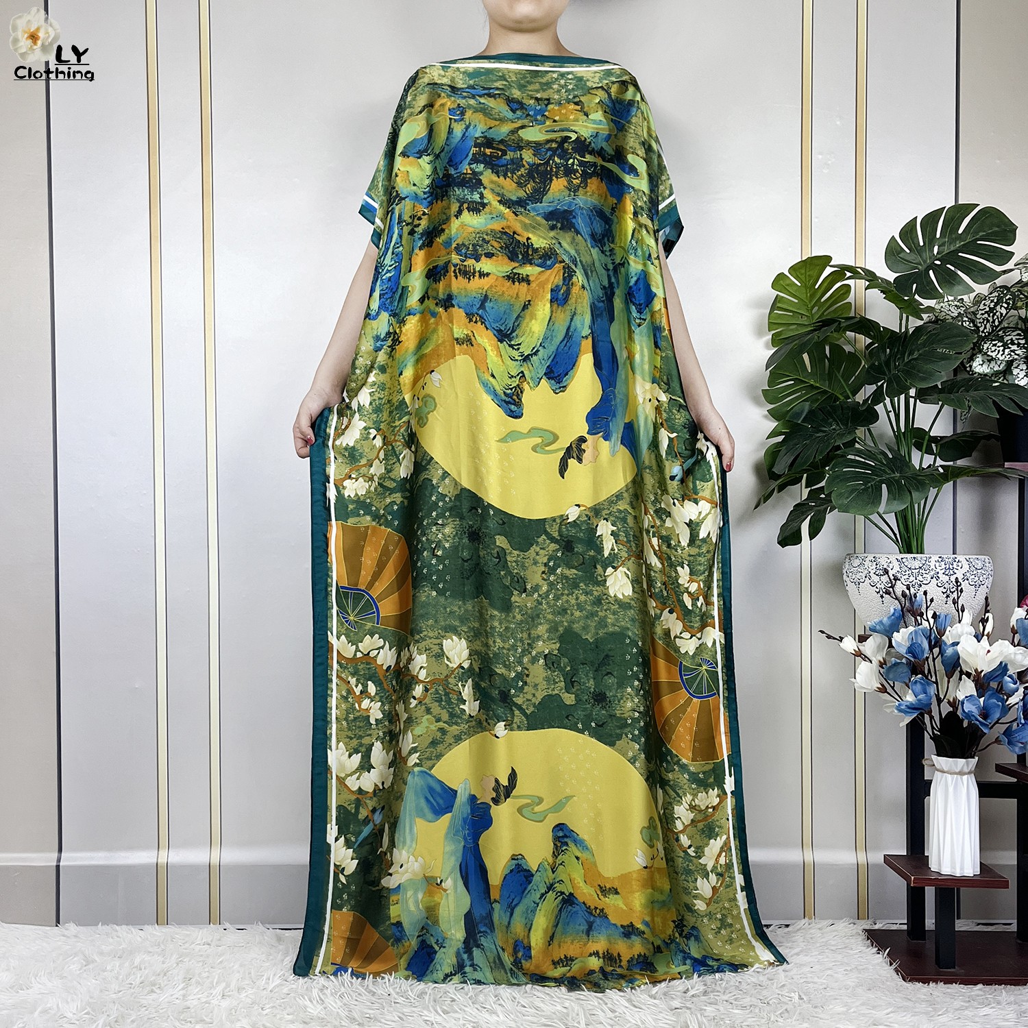 Muslim Abayas For Women 2023 N - Robe Silk Women avis et prix