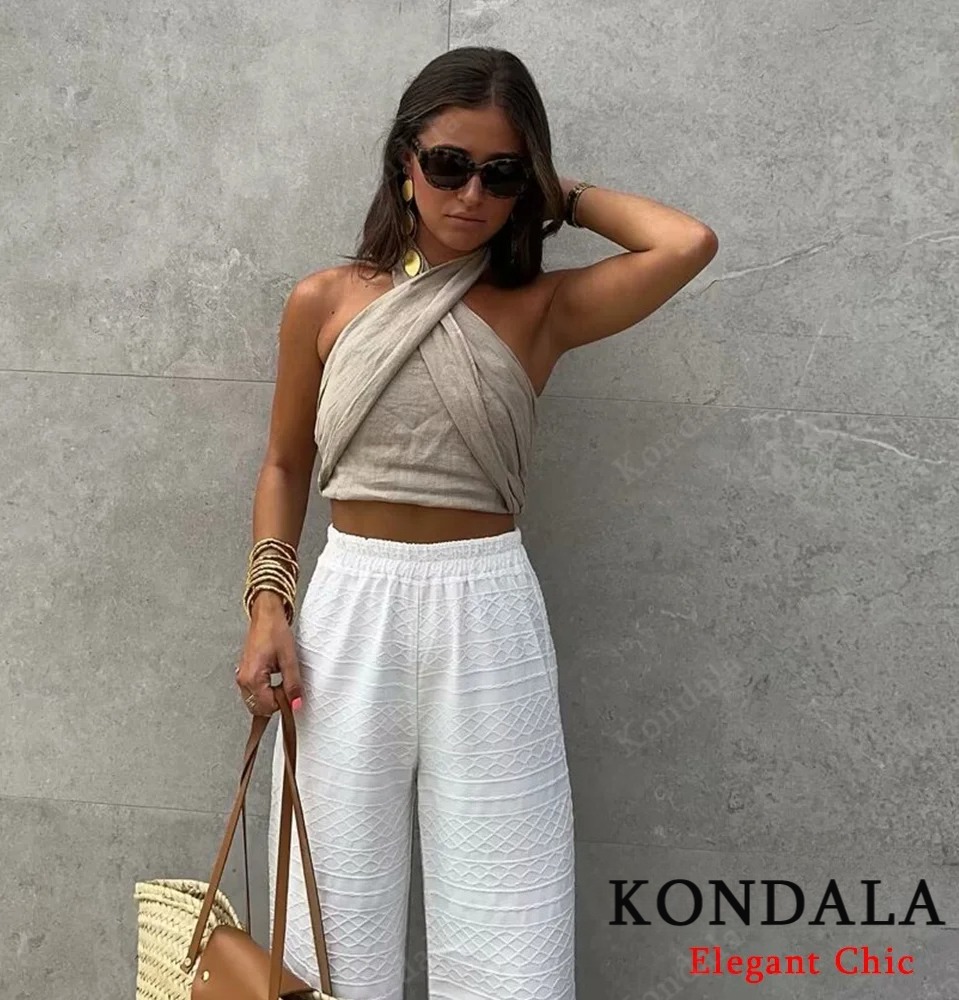 KONDALA Sexy Casual Crossover  - Cami Top Lace avis et prix