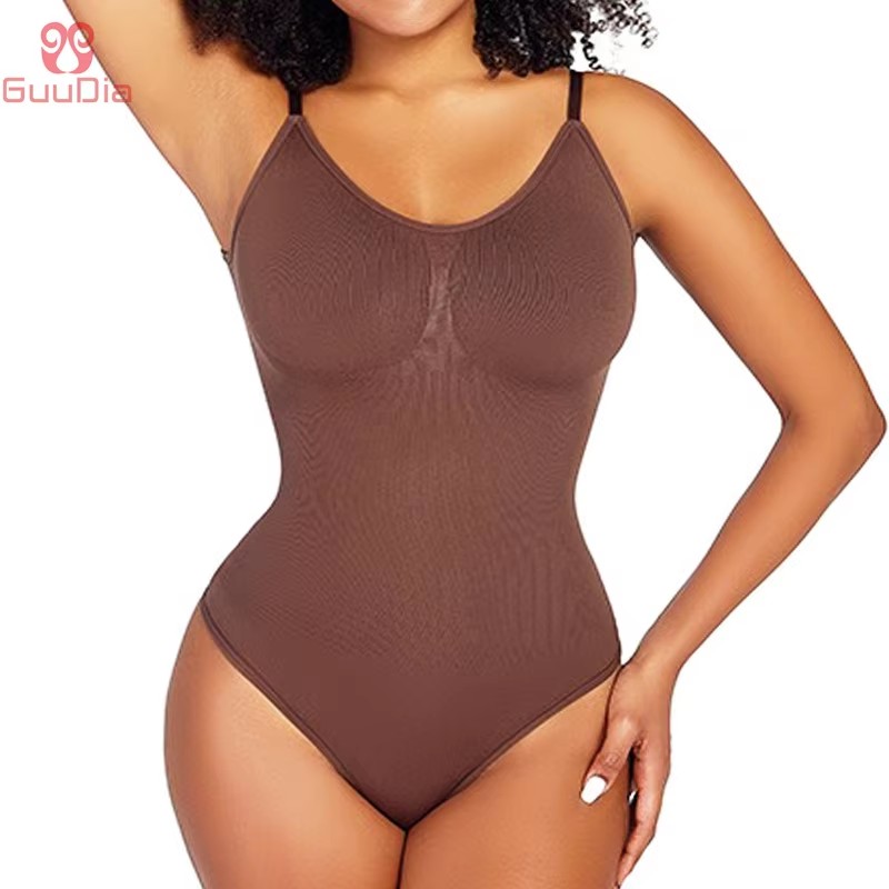 GUUDIA Spandex Bodysuit Thong  - Shapewear Bodysuit Firm avis et prix