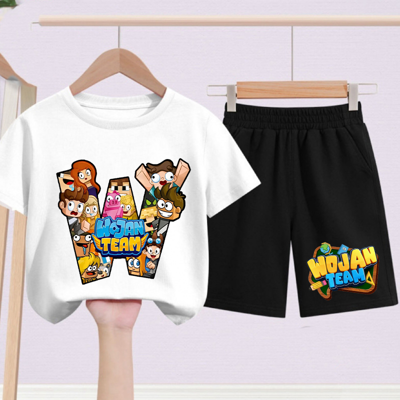 2pcs Wojan Team Kids T-shirts  - Boyshort Underwear avis et prix