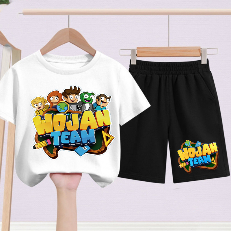 2pcs Wojan Team Kids T-shirts  - Boyshort Underwear avis et prix