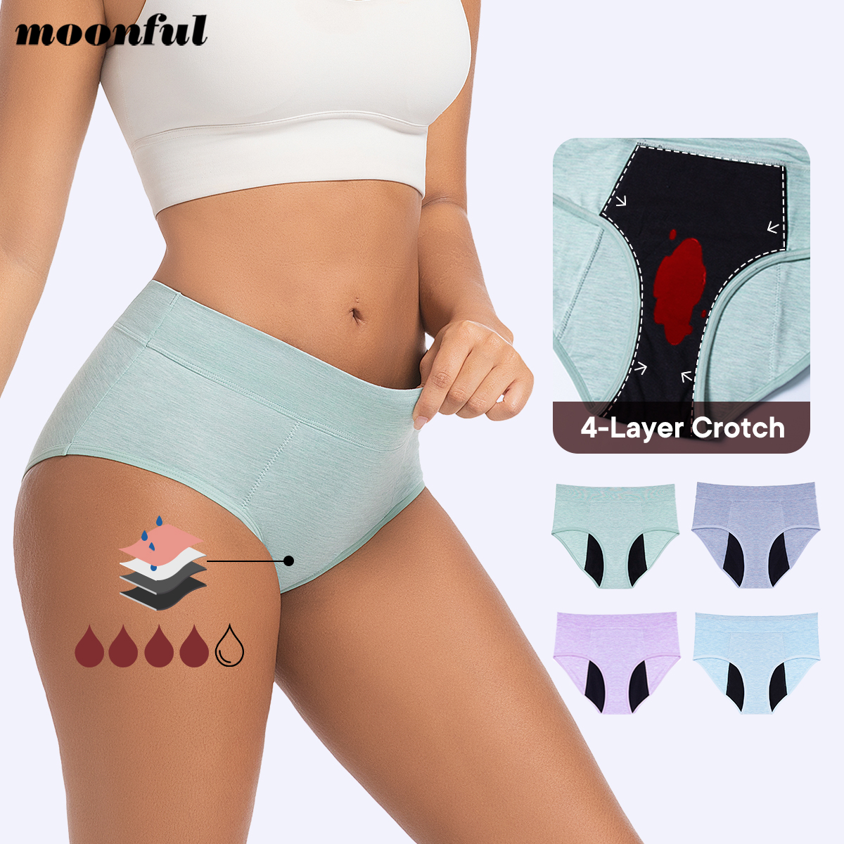 Menstrual Panties Woman Super  - Period Panty Absorbent avis et prix