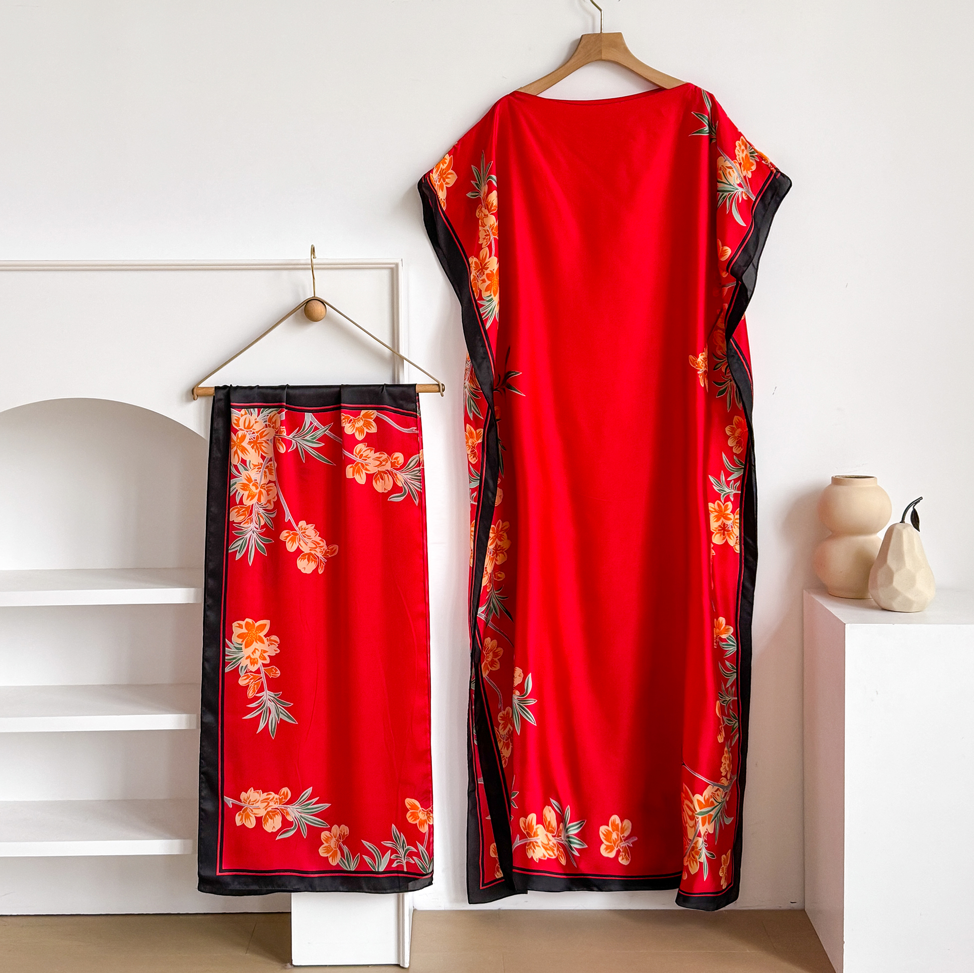 Summer Fashion Oversize Africa - Robe Silk Women avis et prix