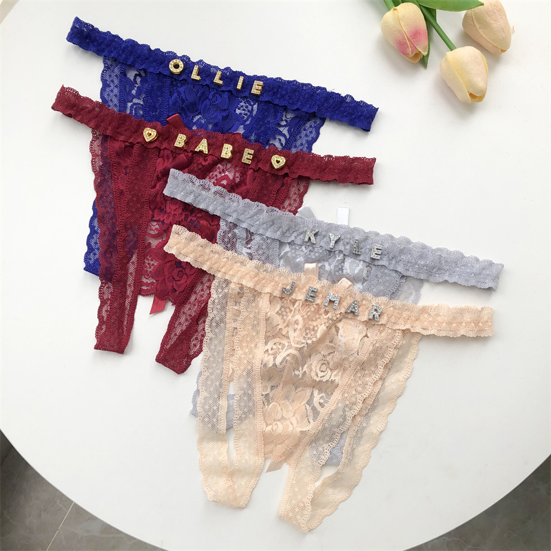 Customized G-String Panties Cr - Thong Bikini Women avis et prix