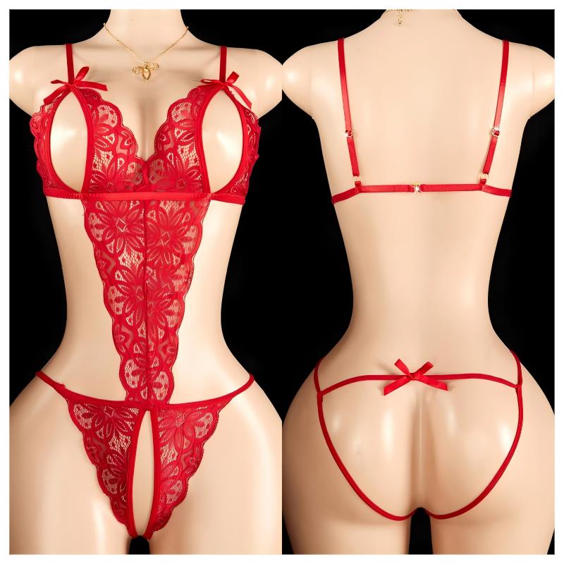 Open Bra Lingerie Set Erotic U - Bodystocking Fishnet avis et prix