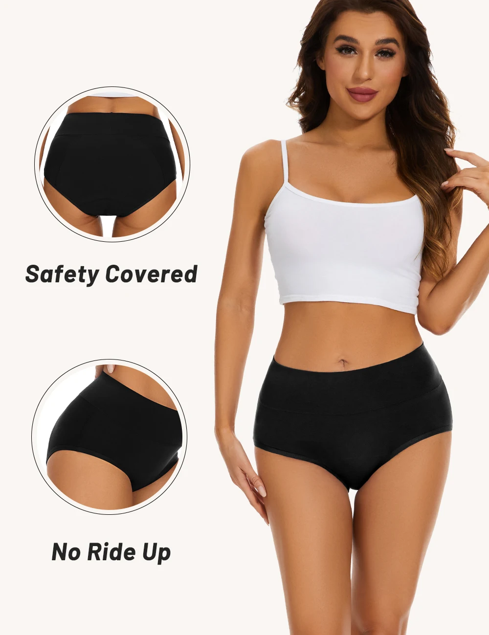 3PCS/lot Menstrual Panties For - Period Panty Absorbent avis et prix