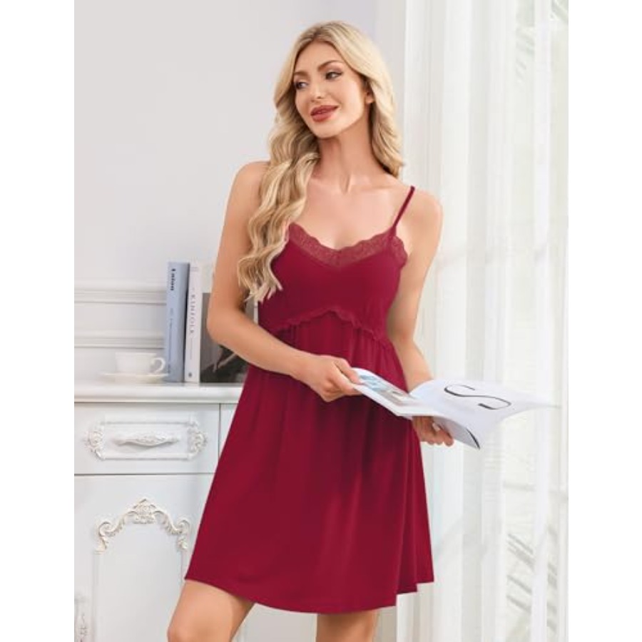 Sexy Nightgowns for Women Lace - Babydoll Chemise Night avis et prix