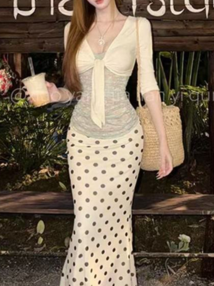 Japanese Vintage 3-piece Set W - Cami Top Lace avis et prix