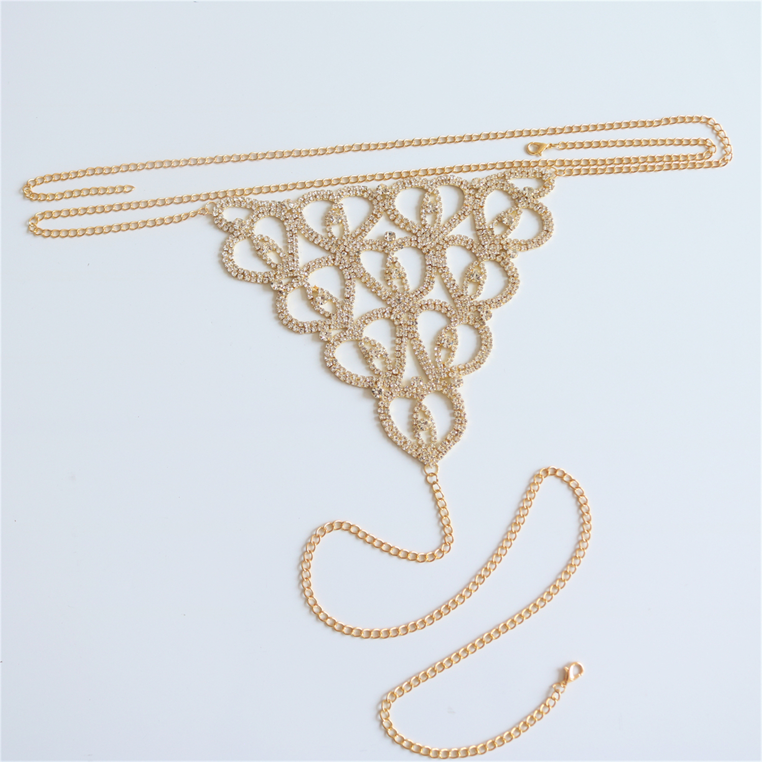 Sexy Body Chain Heart-shaped T - Thong Bikini Women avis et prix