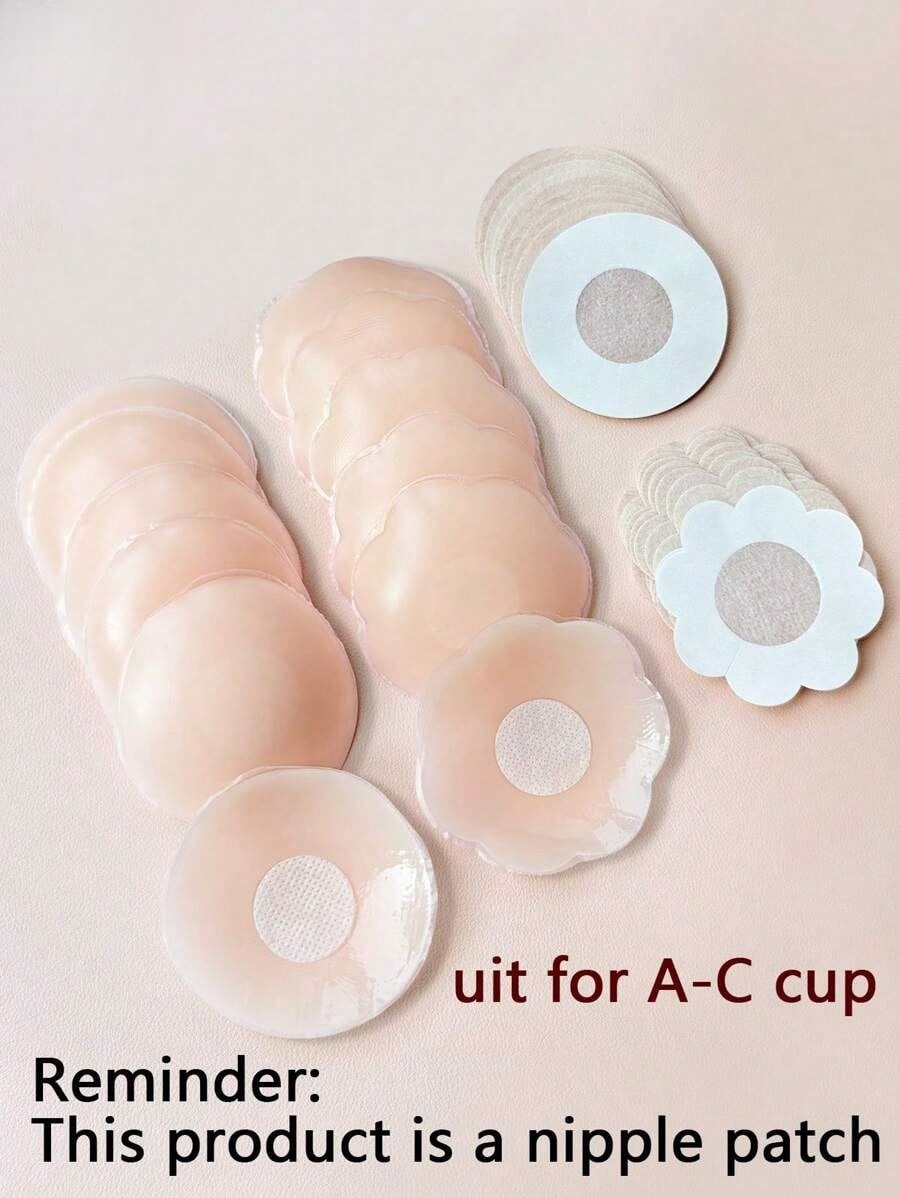 2Pcs Of Packaged Breast Sticke - Silicone Bra Adhesive avis et prix