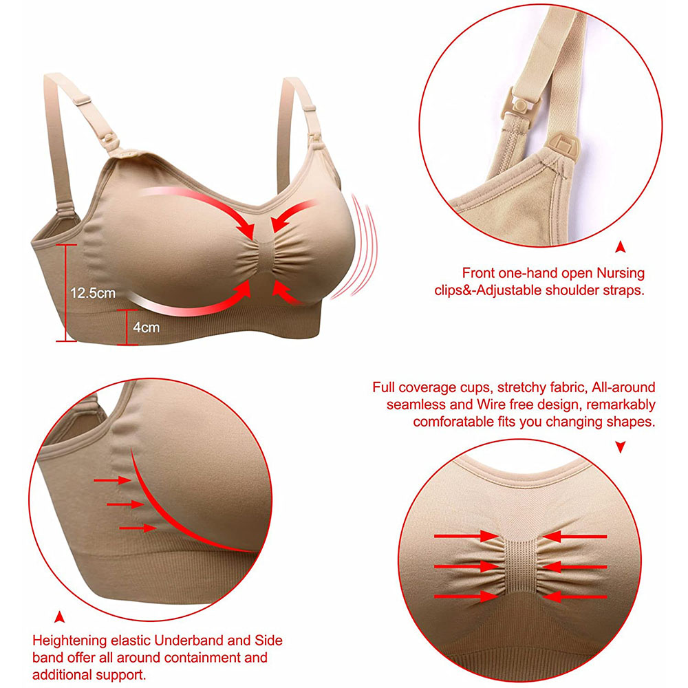 Wirefree Nursing Clothing Cott - Nursing Bra Sleep avis et prix