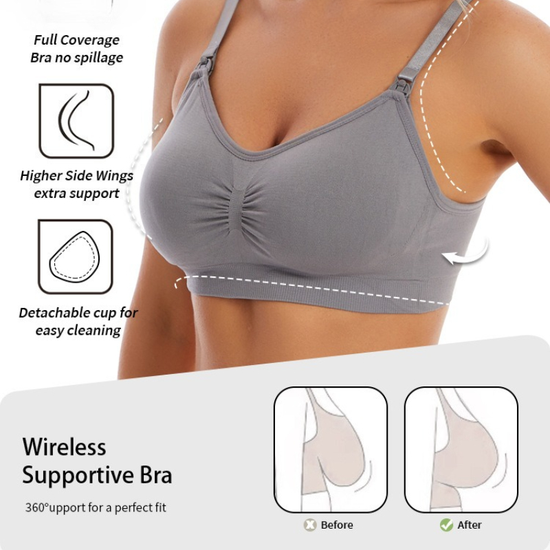 Wirefree Nursing Clothing Cott - Nursing Bra Sleep avis et prix