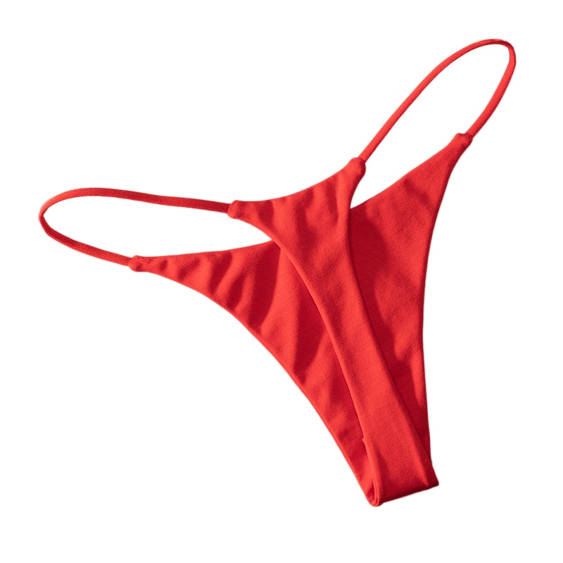 Low Waist Cotton Thong Women P - Thong Bikini Women avis et prix