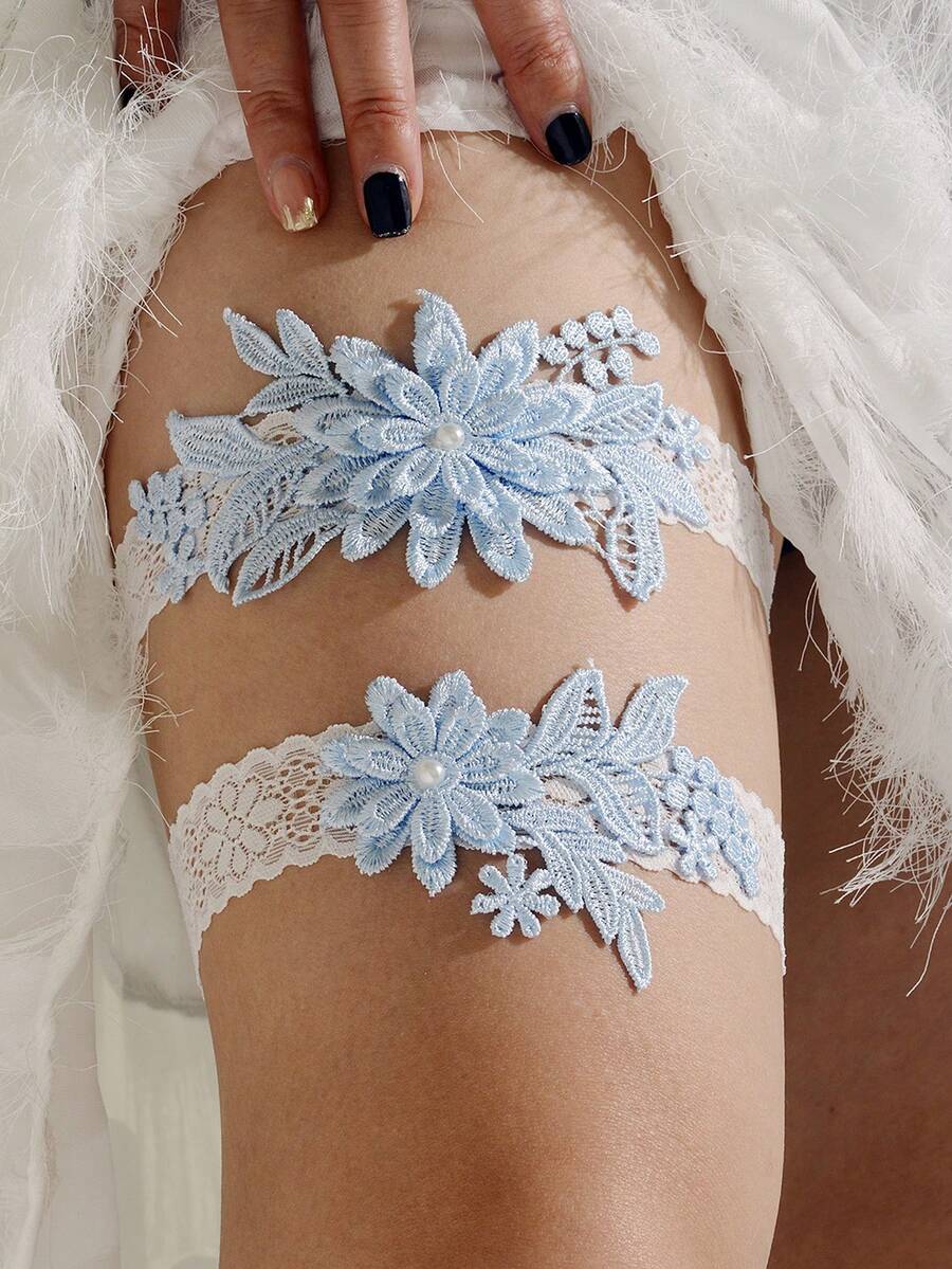 2pcs/Set Fashionable Court-Sty - Garter Belt Set avis et prix