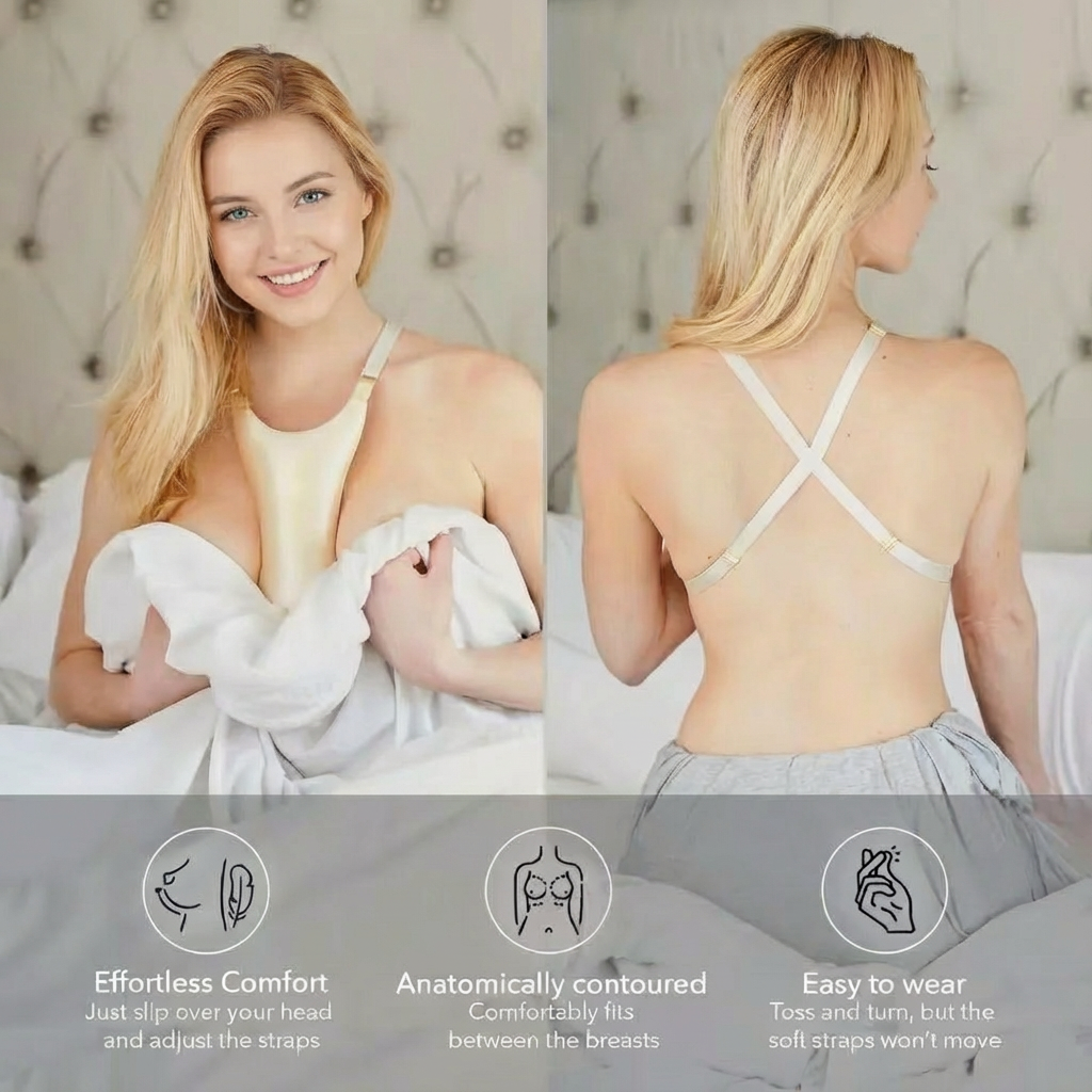 Side Sleeper Pillow for Breast - Nursing Bra Sleep avis et prix