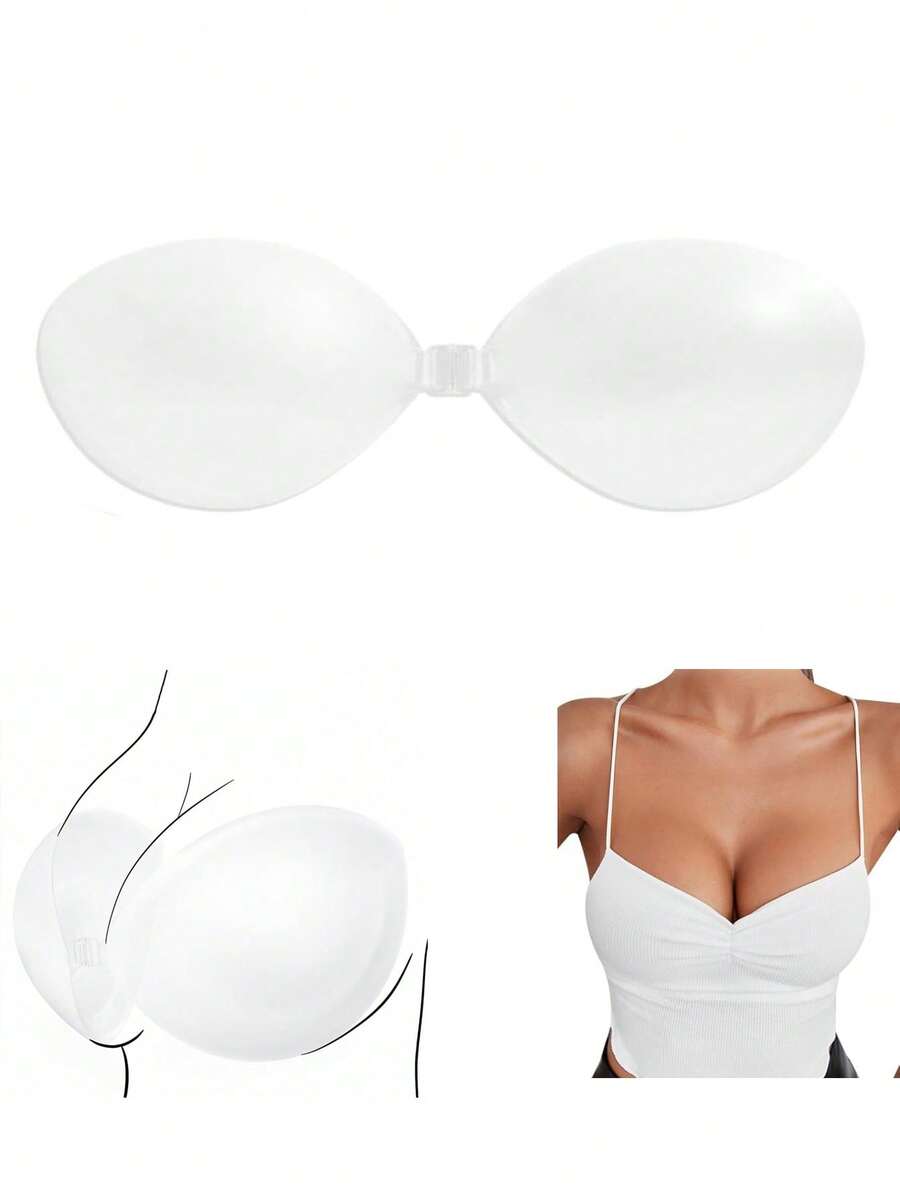 1 Pair Invisible Strapless Sil - Strapless Bra Backless avis et prix