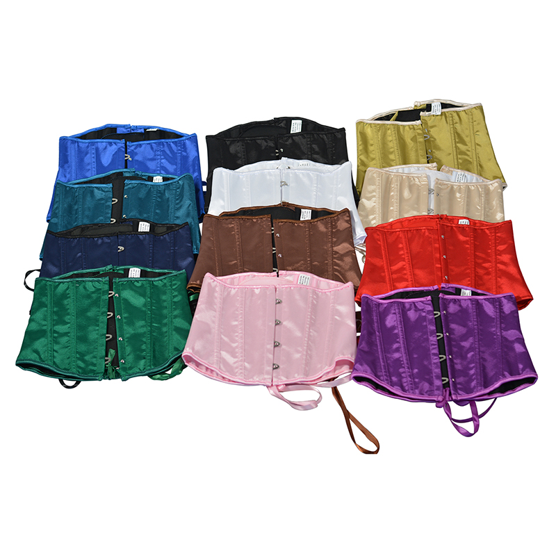2025 Women Satin Underbust Cor - Corset Waist Cinch avis et prix