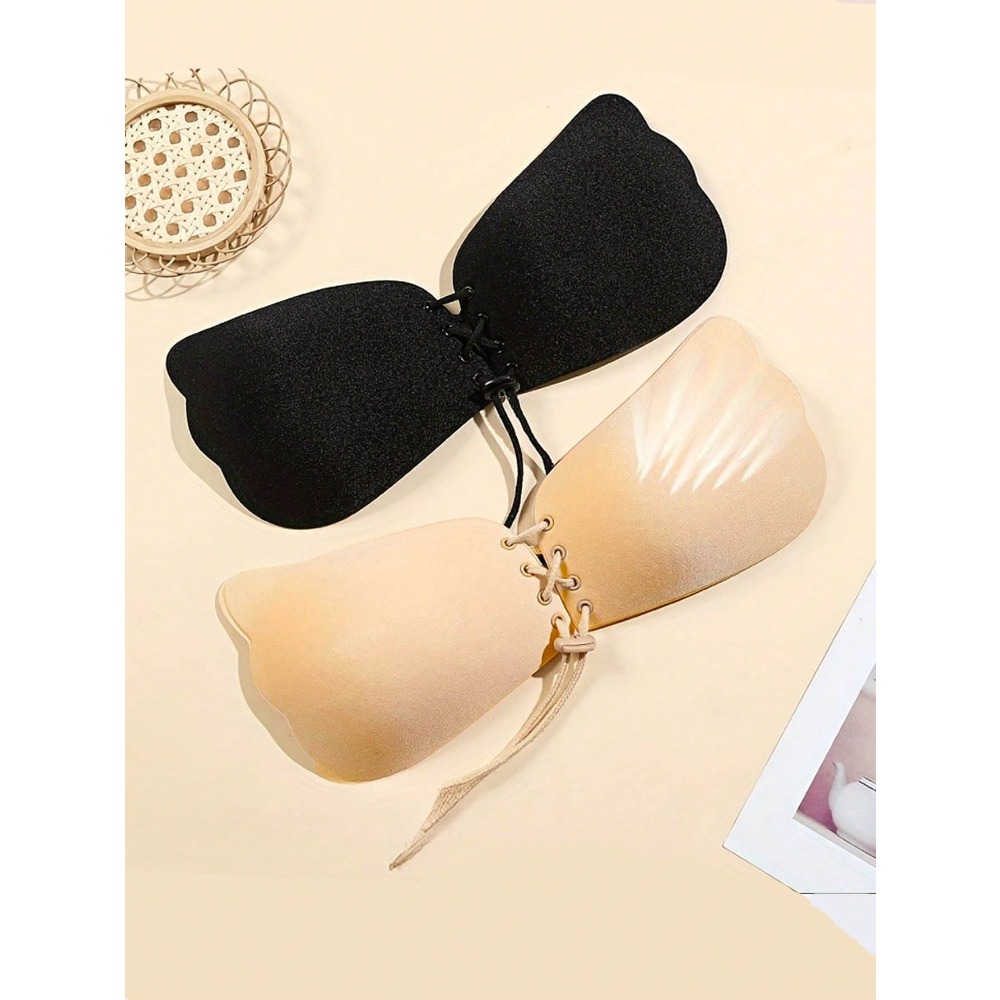 1/2pcs Wing-Shaped Adhesive Br - Strapless Bra Backless avis et prix