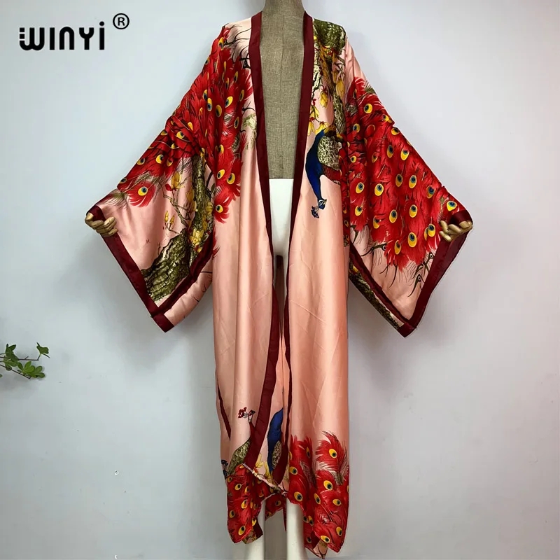 WINYI 2022 Summer Women Cardig - Robe Silk Women avis et prix
