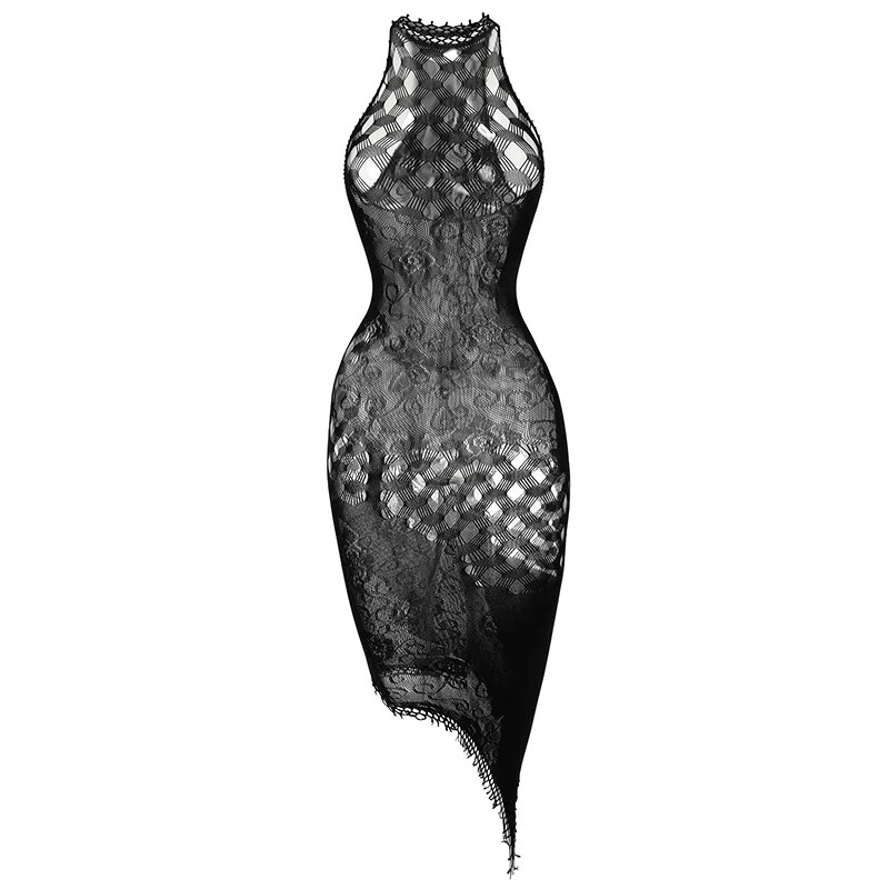 1PC Sexy Women Fishnet See Thr - Bodystocking Fishnet avis et prix
