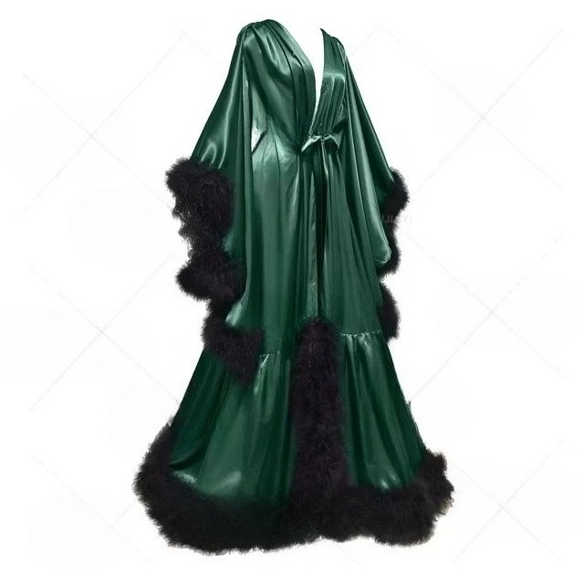 Customized Bathrobe for Women  - Robe Silk Women avis et prix