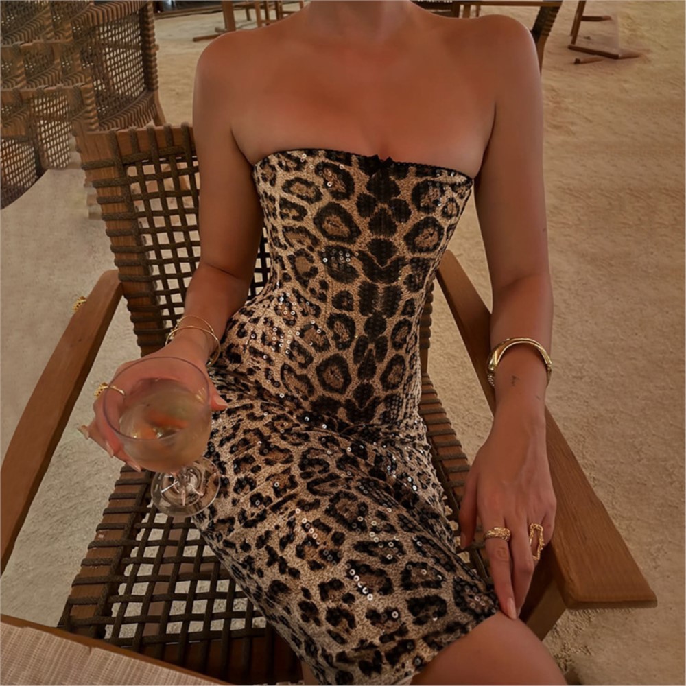 Woman 2 Piece Set Outfit Sexy  - Strapless Bra Backless avis et prix