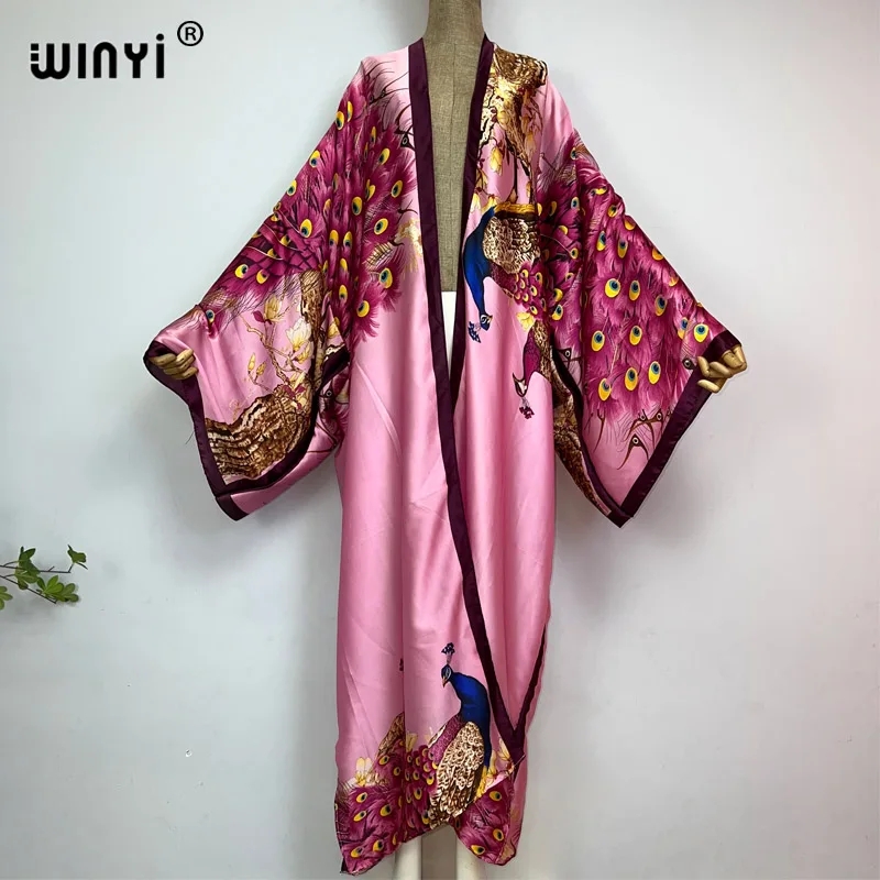 WINYI 2024 Summer Women Cardig - Robe Silk Women avis et prix