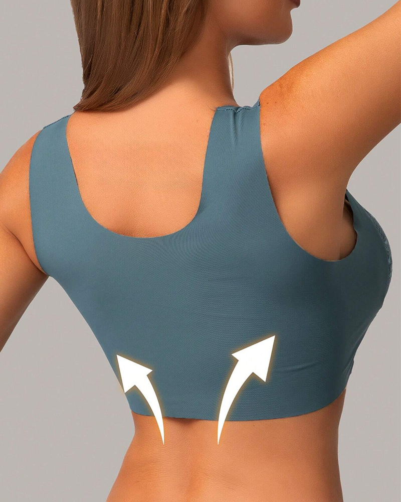 4Pcs Plus Size Women Seamless  - Push Up Bra Padded avis et prix