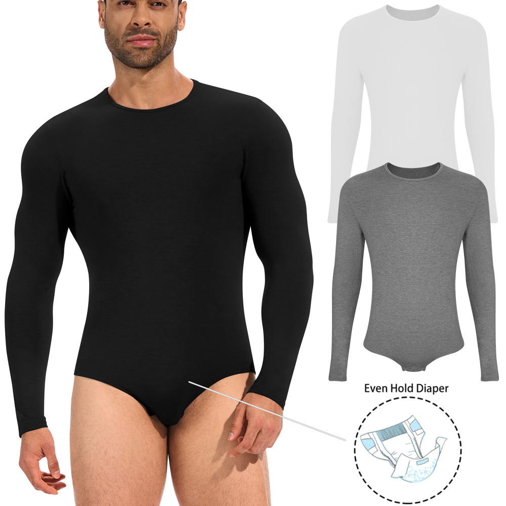 Mens Long Sleeve Bodysuit Full - Shapewear Bodysuit Firm avis et prix