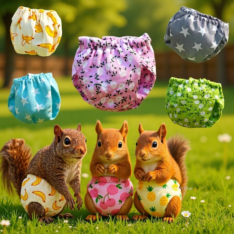 S/M Absorbent Squirrel Diapers - Period Panty Absorbent avis et prix