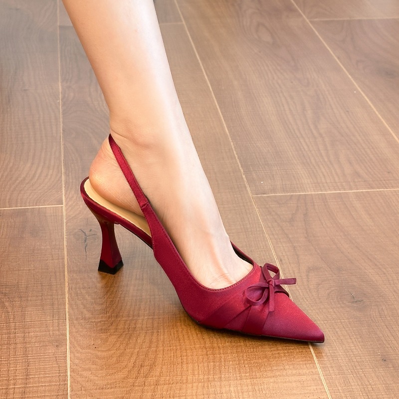 2026 Women's high heel shoes N - Slip Dress Satin avis et prix