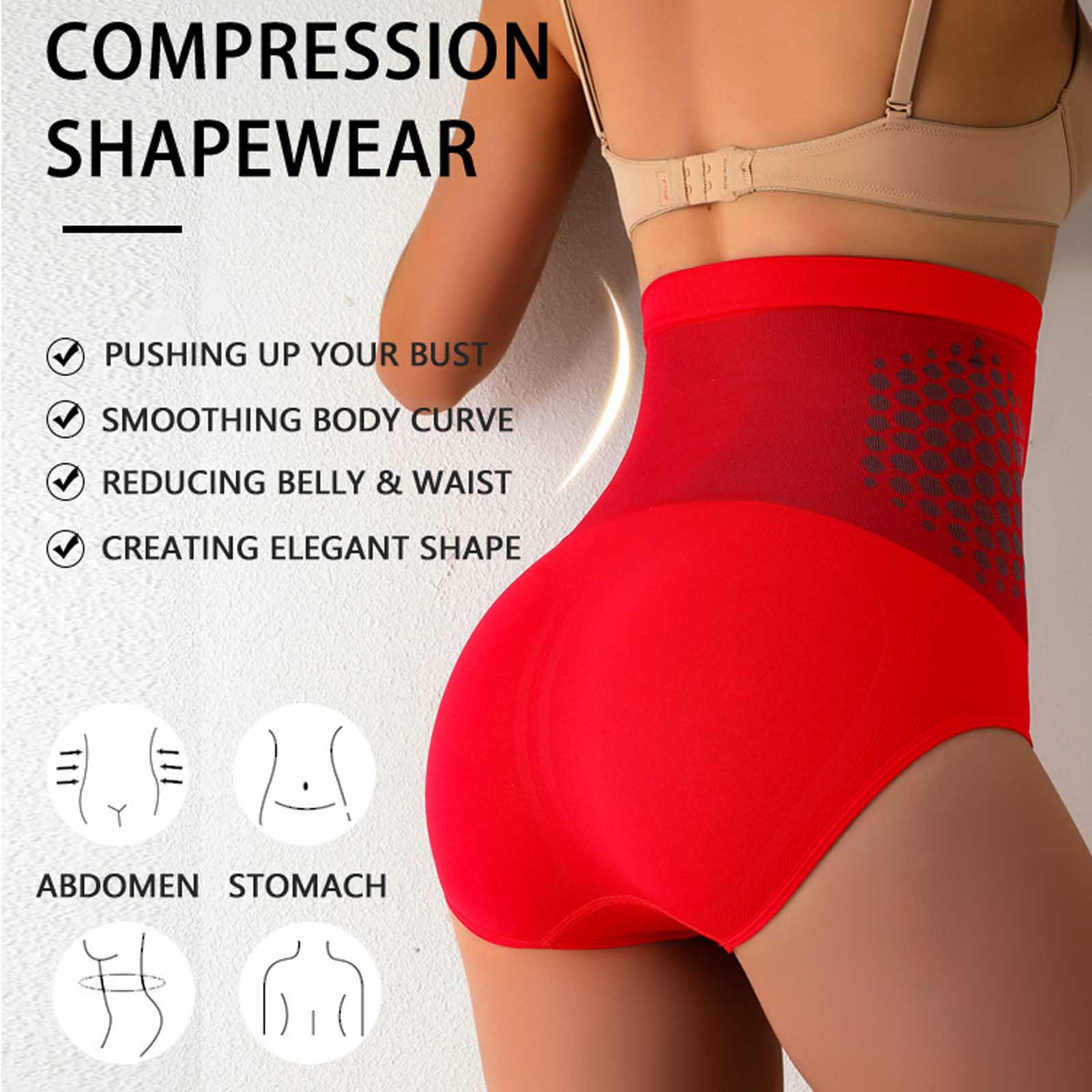High Waist Tummy Control Shape - Seamless Underwear Women avis et prix